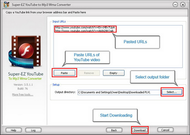 Super-EZ YouTube to Mp3/Wma Converter screenshot